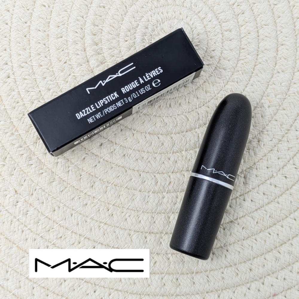 NEW! Limited Edition MAC Dazzle Lipstick Smash Hit -Sheer Gold Discontinued RARE - Picture 6 of 10
